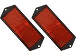 Riflettore Carpoint Rood 104X40Mm 2 Stecche