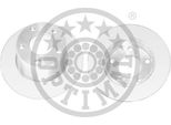 2X Disco Freno Optimal BS-5130C Posteriore Per Vw Passat Variant (3B6) Passat (3B3)