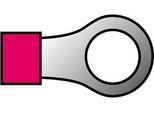 Carpoint Anello Per Cavi 635 M5 Rosso 10 Pezzi
