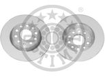 2X Disco Freno Optimal BS-8038C Posteriore Per Vw Golf V Hatchback (1K1) Cc (358)