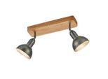 Delhi Lampada Moderna Da Parete E Soffitto Argento Trio 803400267