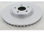 2X Disco Freno Triscan 8120 16167C Per Ford Focus Iii Turnier Kuga Mk2 (DM2)