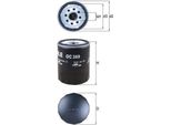 Mahle Oc 369 - Filtro Olio Oe 6391840101 Per Forfour (454)