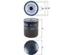 Filtro Olio Mahle Oc 198 Filtro Avvitabile Per DEUTZ-FAHR Serie 5
