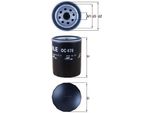 Mahle Oc 478 - Filtro Olio Oe 9091503005 Per Gs (S16), Gs (S19), Ls (F2), Ls (F3), Lx (UZJ100)