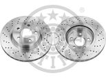 2X Disco Freno Optimal BS-9002HC Anteriore Per MERCEDES-BENZ Sl (R230)