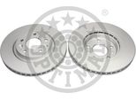 2X Disco Freno Optimal BS-9246C Anteriore Per Renault Kadjar (Ha_ Hl_) 44Mm 296Mm