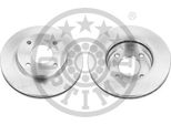 2X Disco Freno Optimal BS-9086C Anteriore Per Nissan NV200 / Evalia Bus 53 7Mm