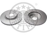 2X Disco Freno Optimal BS-9088HC Anteriore Per Ford Mondeo Iv Turnier (BA7) 52Mm