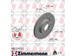 2X Disco Freno Zimmermann 380.2117.52 Per Mitsubishi Mirage Sedan (A1_A)