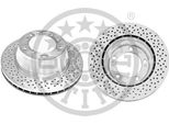 2X Disco Freno Optimal BS-8932C Posteriore Per Porsche 911 (996) 911 (997) 75Mm