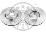 2X Disco Freno Optimal BS-9222HC Anteriore Per Hyundai Santa FÉ Ii (Cm) 49Mm 321Mm