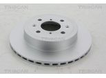 2X Disco Freno Triscan 8120 69114C Per Opel Agila (A) (H00) Per Suzuki Ignis Ii