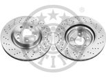 2X Disco Freno Optimal BS-8206HC Anteriore 64 5Mm 335Mm
