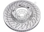 Disco Freno Anteriore Sinistro Optimal Per Porsche Boxster (986) 318 Mm BS-8898HC