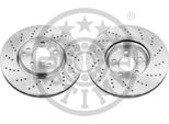 2X Disco Freno Optimal BS-9192HC Anteriore Per MERCEDES-BENZ Cls (C218)