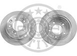 2X Disco Freno Optimal BS-8560C Posteriore Per Hyundai Ix35 (Lm El Elh) 61Mm