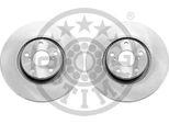 2X Disco Freno Optimal BS-8326C Anteriore Per Toyota Verso (_R2_) 49 3Mm 320Mm