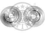 2X Disco Freno Optimal BS-8538C Posteriore Per Toyota Yaris Hatchback (_P9_) 25Mm
