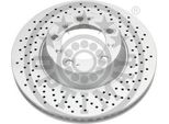 Disco Freno Posteriore Destro Optimal Per Porsche 911 (997) 330 Mm BS-8964C