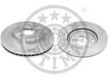 2X Disco Freno Optimal BS-8512C Anteriore Per Toyota Corolla Notchback (E15_)