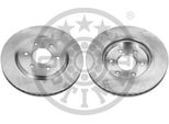 2X Disco Freno Optimal BS-8338C Anteriore Per Nissan NP300 Navara Pickup (D40) 38Mm