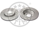 2X Disco Freno Optimal BS-8130C Anteriore Per Chevrolet Nubira Estate 47Mm 256Mm