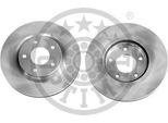 2X Disco Freno Optimal BS-8420C Anteriore Per Nissan Qashqai Ii (J11 J11_) 44Mm