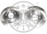 2X Disco Freno Optimal BS-8116C Posteriore Per Nissan Almera Tino (V10) 45Mm 278Mm