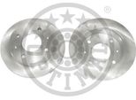 2X Disco Freno Optimal BS-5680C Anteriore Per Hyundai Atos (Mx) 44Mm 230Mm