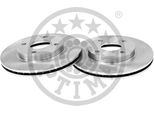 2X Disco Freno Optimal BS-5750C Anteriore Per Ford Fiesta Mk6 Hatchback (JA8 JR8)