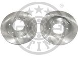 2X Disco Freno Optimal BS-6500HC Anteriore Per Mitsubishi Pajero Iv (V8_W V9_W)