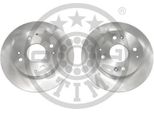 2X Disco Freno Optimal BS-4480C Posteriore Per Honda Civic Vi Fastback (Ma Mb)