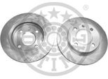 2X Disco Freno Optimal BS-0960C Anteriore Per Ford Fiesta Mk4 Hatchback (Jas Jbs)