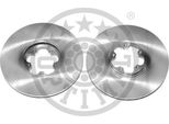 2X Disco Freno Optimal BS-6040HC Anteriore Per Furgone Ford Transit (Fa_ _) 43Mm