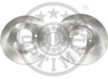 2X Disco Freno Optimal BS-6540HC Anteriore Per Opel Movano (X70) 77 9Mm