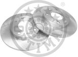 2X Disco Freno Optimal BS-1300C Per Peugeot 206 Hatchback (2A/C) 34Mm