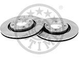 2X Disco Freno Optimal BS-6020HC Anteriore Per Opel Crossland X (P17) Per Ds Ds 3