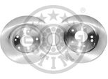 2X Disco Freno Optimal BS-7410C Anteriore Per MERCEDES-BENZ Classe A (W168)