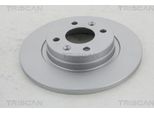2X Disco Freno Triscan 8120 25152C Per Renault Twingo I (C06_) Twingo Ii (CN0_)