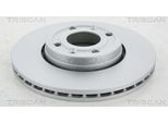 2X Disco Freno Triscan 8120 25157C Per Furgone MERCEDES-BENZ Citan (415)