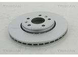 2X Disco Freno Triscan 8120 25156C Per Renault Megane Iii Grandtour (KZ0/1)