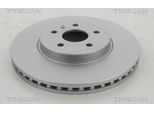 2X Disco Freno Triscan 8120 24173C Per Opel Mokka / Mokka X (J13) 45 5Mm 300Mm