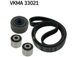 Skf Vkma 33021 Kit Cinghie Trapezoidali Per Fiat Scudo Furgone (220)