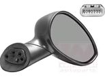 Van Wezel 1604808 Specchietto Esterno Specchietto Laterale Destro Per Fiat 500 (312) Convesso Riscaldato