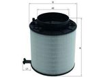Mahle Lx 2091D - Filtro Aria Oe 8K0133837Q Per Q5 (8R), A5 (8T), A5 (8F), A4 (8K)