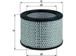 Filtro Aria Mahle Original Lx 248