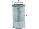 Filtro Aria Mahle Lx 1024 Per Honda Accord Vi Aerodeck (Cf) Cartuccia Filtrante