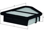 Filtro Aria Mahle Lx 2647 Per Honda Civic Viii Hatchback (Fn, Fk) Cartuccia Filtrante