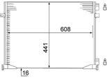 Mahle Ac 528 000S - Oe 2765000QAG Condensatore Aria Condizionata Per Primastar (X83), Vivaro A (X83), Vivaro A (E7), Vivaro (F7), Vivaro (J7), Trafic Ii (El), Trafic Ii (Fl), Trafic Ii (Jl)